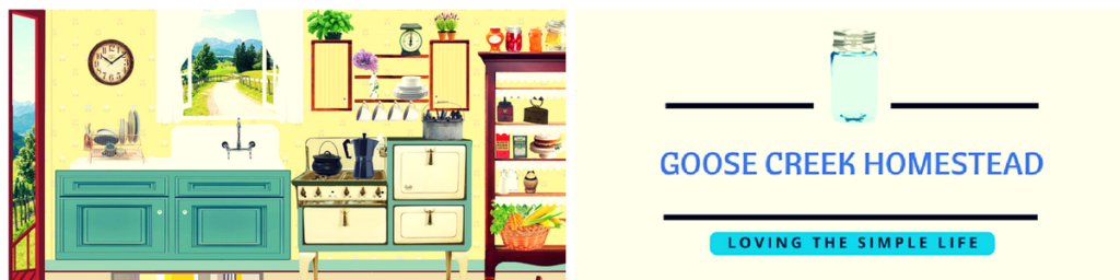 Goose Creek Homestead Kitchen Header